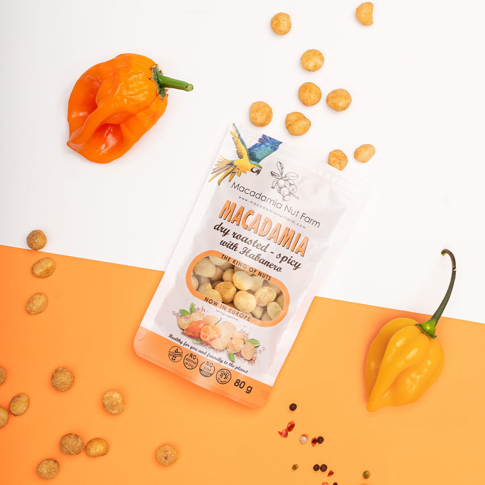 Spicy Habanero macadamia nuts