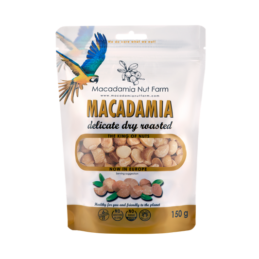 Dry roasted macadamia nuts