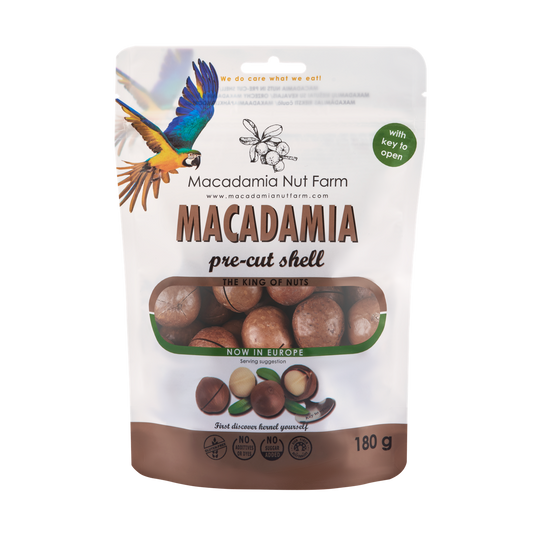 Macadamia nuts in shell