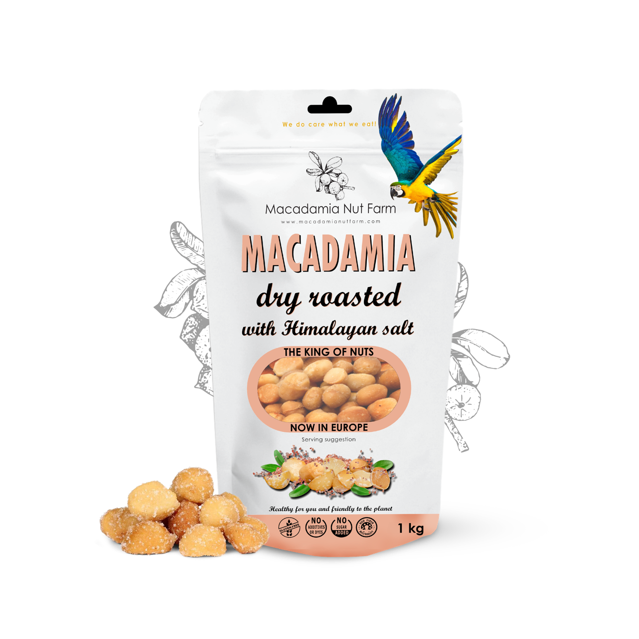 Roasted & salted Macadamia nuts