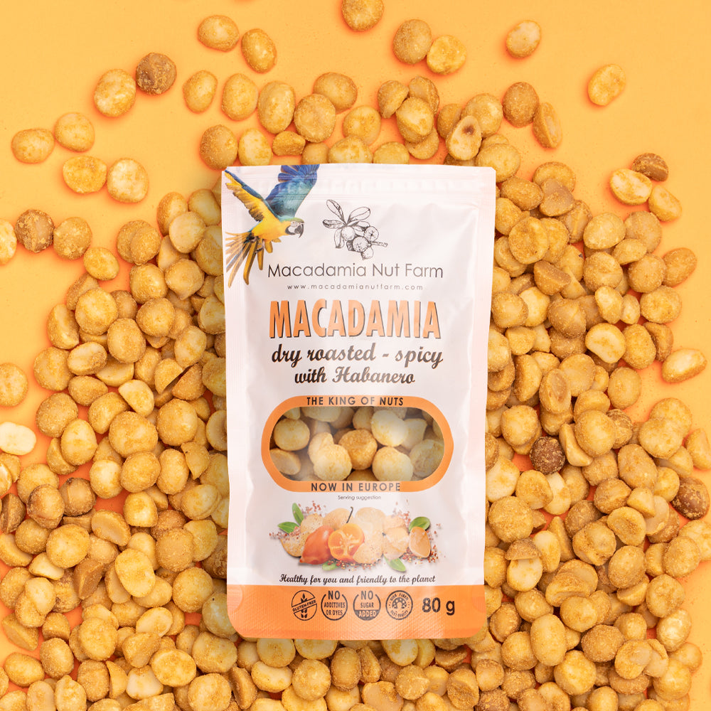 Spicy Habanero macadamia nuts