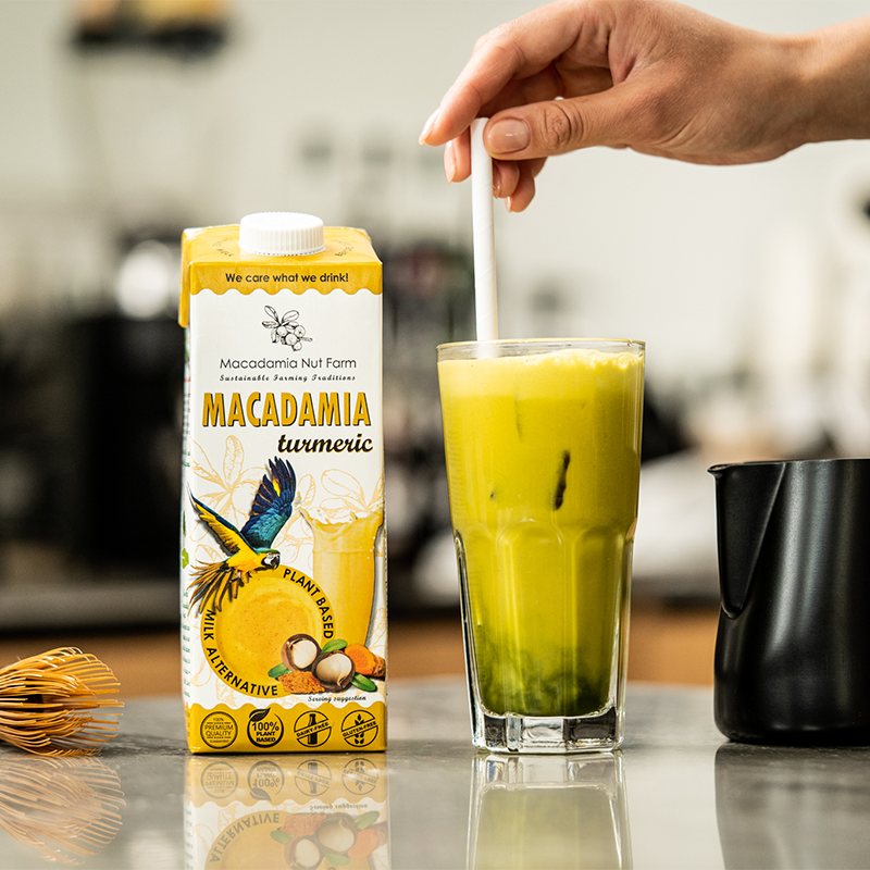 Macadamia nut drink TURMERIC