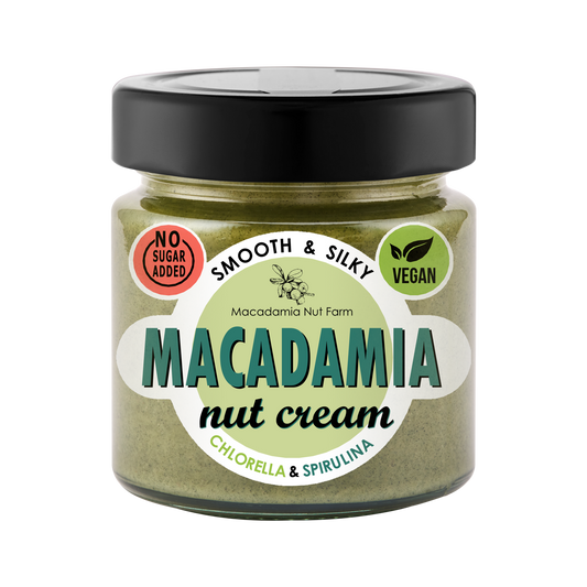 Macadamia nut cream SPIRULINA