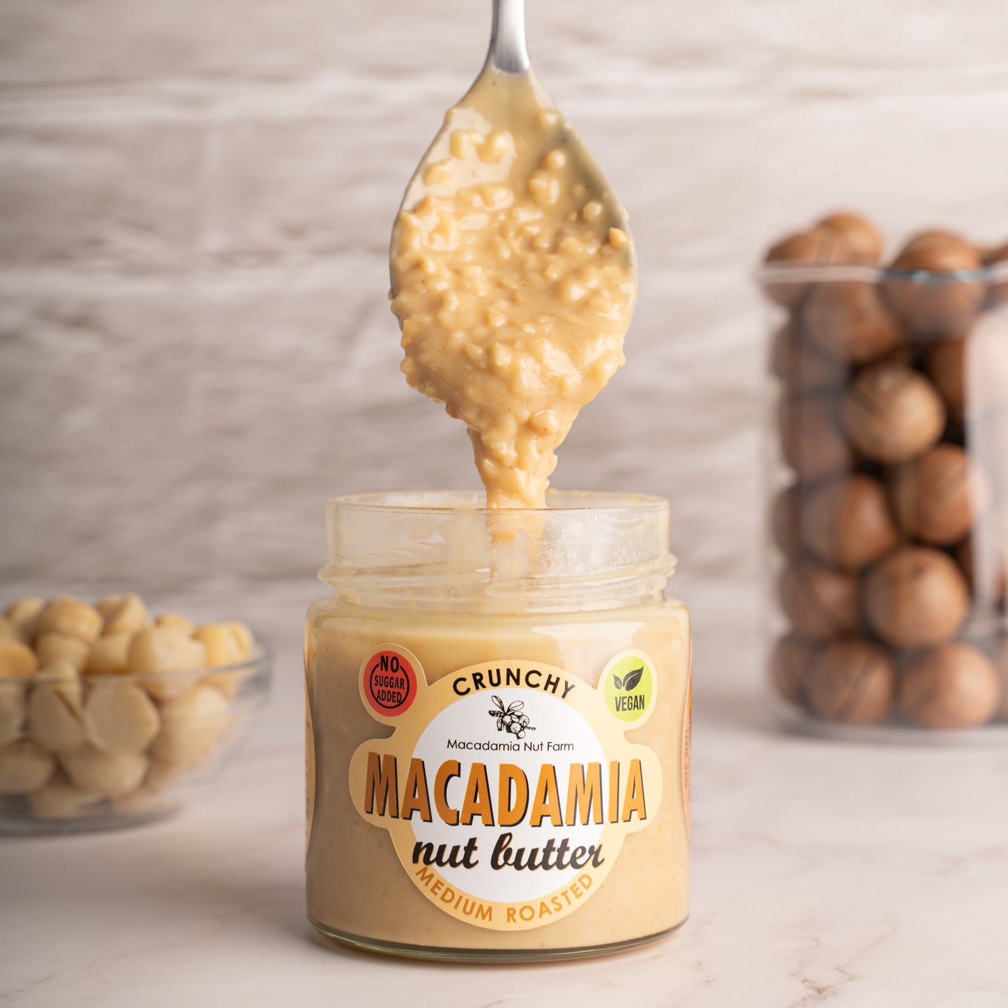 Macadamia nut cream - CRUNCHY